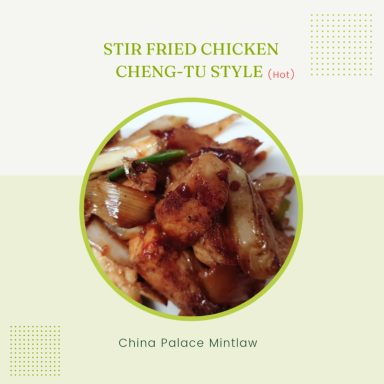 Chicken Cheng Tu Style